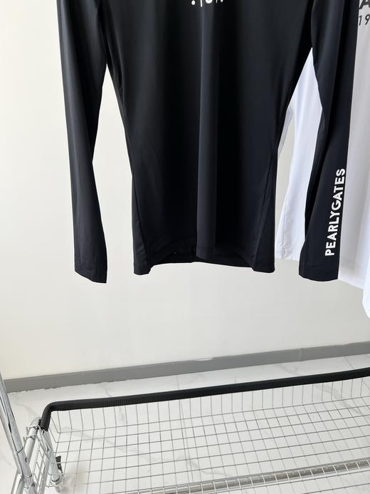 PG原单牛奶丝打底衫，韩国🇰🇷客供面料，弹力大，打球运动必备单品，💕，既防晒又好穿，日常打底穿也很百搭！胸前和袖子有LOGO印花！立体洋气！ 商品图2