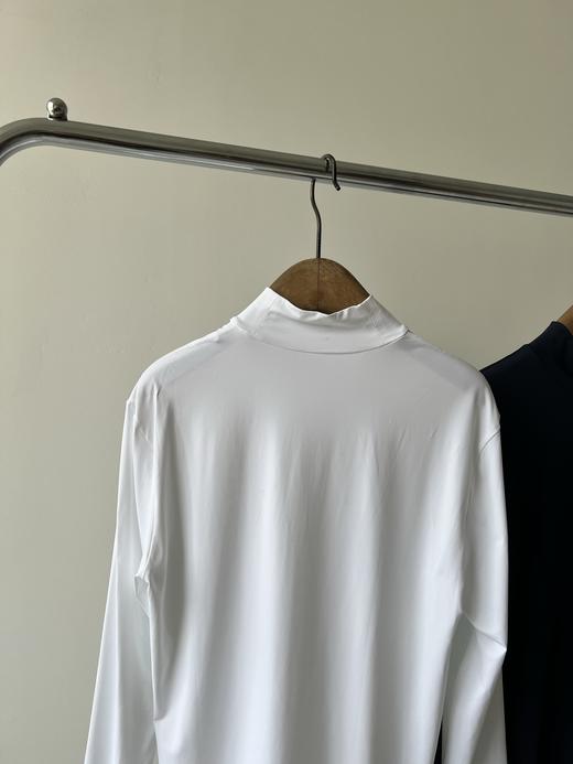 25新款PG男款速干T恤💕💕，韩国🇰🇷客供面料，四面弹力，超舒服，透气性极好，会呼吸的打底衫，日常生活，打球运动，跑步穿都很合适，经典的半高领设计，印花LOGO点缀，经典又大气！必入款！ 商品图6