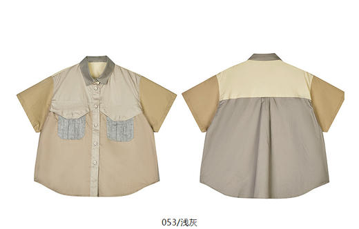 jnby  25年夏款  短袖衬衣  1P5210410 商品图14