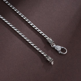 子佩集S925银【墨染】项链【RTS074-D】纯银2503