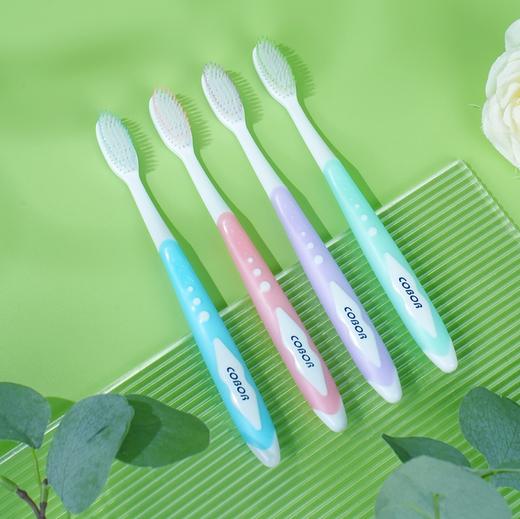 3-7天发货 到手36支/3盒【自营】可贝尔COBOR 牙刷 美国牙刷 超细软毛护龈成人牙刷家用 商品图3