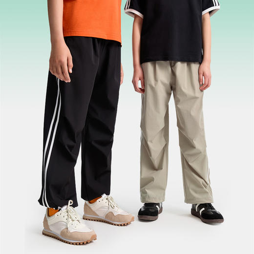 【两穿百搭、四向弹力伞兵裤】男女童全腰单裤夏季新款安奈儿童装EM526210 商品图2