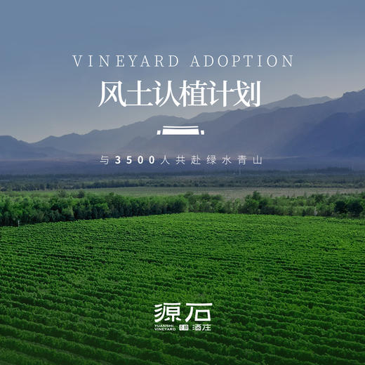 源石酒庄·葡萄园认植计划 商品图0