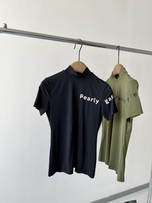 PG原单牛奶丝打底衫，韩国🇰🇷客供面料，弹力大，打球运动必备单品，💕，既防晒又好穿，日常打底穿也很百搭！胸前和袖子有LOGO印花！立体洋气！ 商品图0