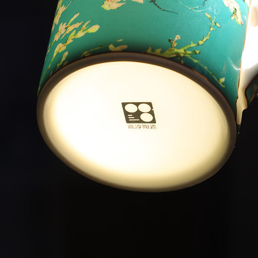热卖中！！高淳陶瓷——《想开了》温感变色杯 赠同款高端皮革帆布包1个，顺丰直发！ 商品图2