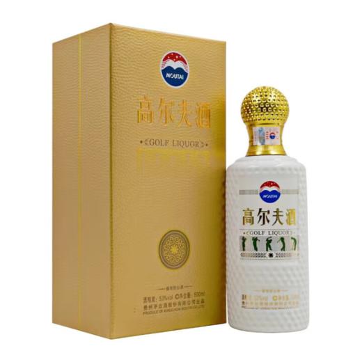 【秒杀福利】茅台（MOUTAI）贵州茅台股份有限公司出品 高尔夫酒 酱香型 53度 500ml*6原箱 商品图1