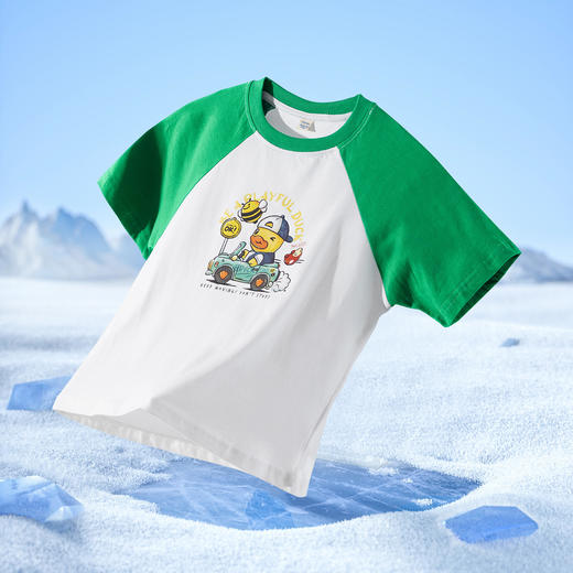 B.Duck小黄鸭童装夏季男女童短T恤110-160 BF2501982 商品图1