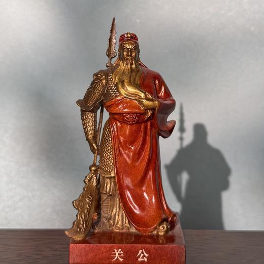 宇达青铜全铜摆件 微缩关公 铜工艺品 创意礼品 家居装饰摆件 商品图2