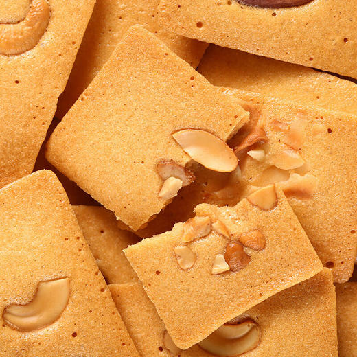 【分仓直发包邮】MiKACARD 坚果曲奇520g（巴旦木口味、腰果口味、椰片口味） 商品图2