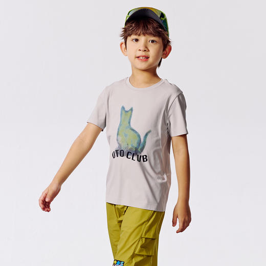 UTO儿童时尚萌宠运动短袖 商品图2