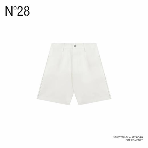 【破价】N°28 2025夏季新款百搭设计师女士裤子显瘦短裤895242K266 商品图3