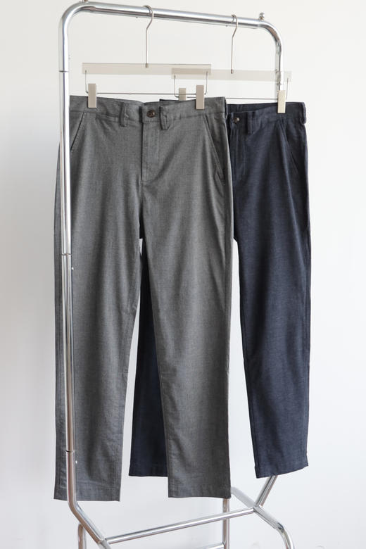 B.B 千鸟纹面料 直筒长裤 休闲西裤 XXK194 商品图0