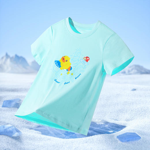 B.Duck小黄鸭童装夏季男女童短T恤110-160 BF2501995 商品图1