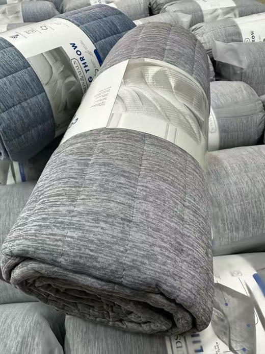 🇺🇸山姆会员店订单 ，Hudson& Maln 冰感被，尺寸200×230
颜色：灰色，蓝色
原价60美金 商品图7