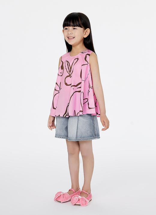 jnby  25年夏款  无袖TOP   1P5211170 商品图7