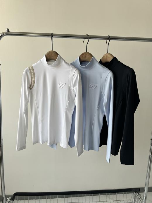 25新款，兔耳朵原单打底衫，原单货，超级好看的一款，牛奶丝罗文拼接，质感超赞，袖子拼接更是亮点，胸前立体LOG O，数量不多！ 商品图0