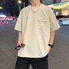 【DYY】大依优型大码圆领短袖T恤夏季加肥加大肥佬休闲宽松透气弹力男装上衣潮款 商品缩略图4