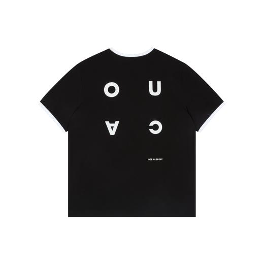 oneup撞色边宽松短袖T恤 商品图5