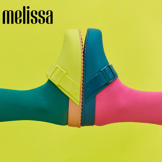 Melissa/梅丽莎 女夏季包头简约轻便软底鞋光泽感休闲鞋35898 商品图2