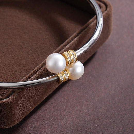 子佩集S925银珍珠手镯【JYSZ005】纯银2503 商品图2