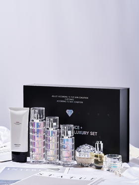 plws 璀璨时光奢华7件套 家居套面部套