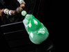 XY0263沉香+翡翠满色立体大葫芦挂件 商品缩略图1