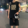 【套装】【DYY】大依优型大码圆领无袖背心短裤套装T恤夏季加肥加大肥佬休闲宽松透气弹力男装上衣潮款 商品缩略图4