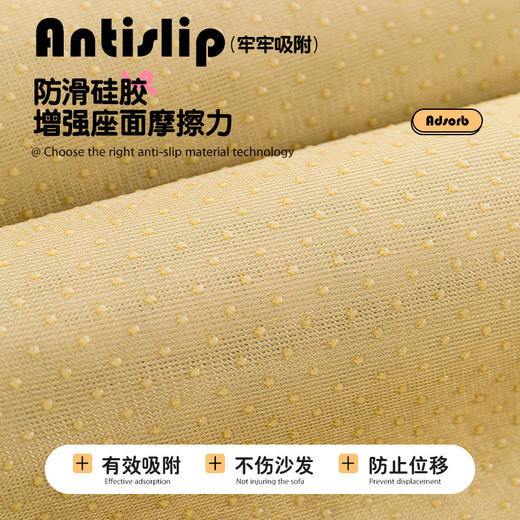 【第二代新型环保无异味】多巴胺异形沙发垫 四季通用2025新款防滑卡通坐垫 商品图3