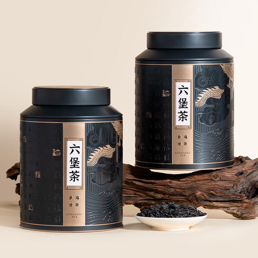 【年货茶礼】茶叶 黑茶 六堡茶 广西梧州六堡茶 2016年窖藏黑茶 浓香 茶饮  华源 500g 商品图1