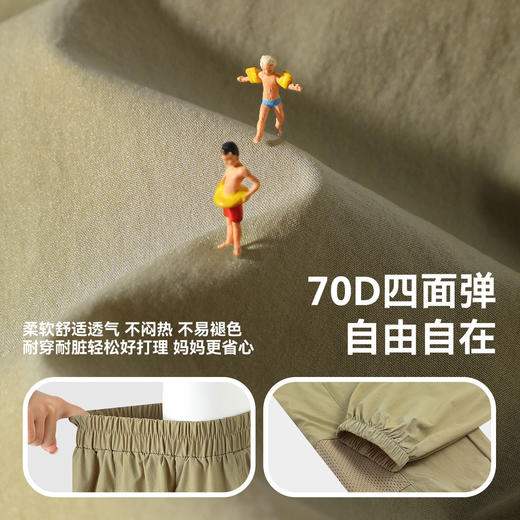 B.Duck小黄鸭童装夏季男女童休闲裤110-160 BF2657010 商品图2