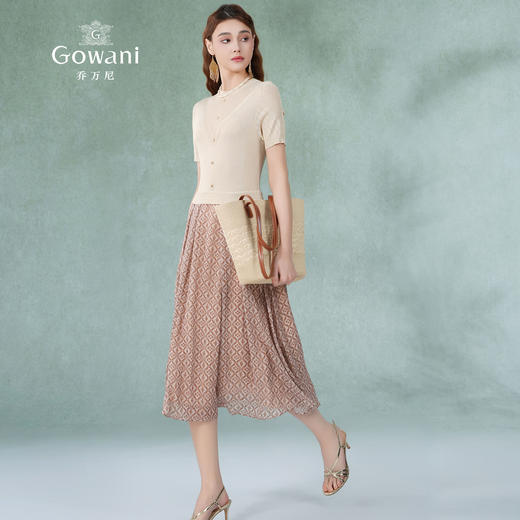 乔万尼假两件拼接连衣裙夏季新款EM2E921 商品图2