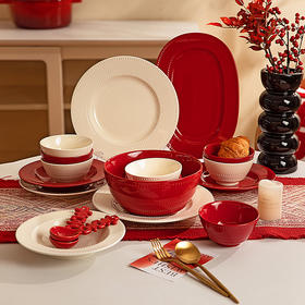 摩登主妇法式新婚餐具结婚订婚礼物送新娘新人家用乔迁碗碟盘套装