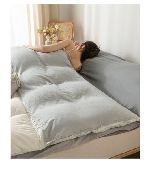 🌸【唐纳家纺隔脏睡袋TN-SD2501】外出旅行伴侣，🍊三合一设计一体式隔脏睡袋，😍一袋全包含，睡袋=被套+枕套+床单 🌞采用舒服水洗棉面料，细腻加倍 商品图3