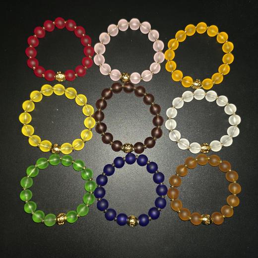 12mm琉璃手链手串 古法琉璃手串手链菩提手链圆珠挂件 商品图0