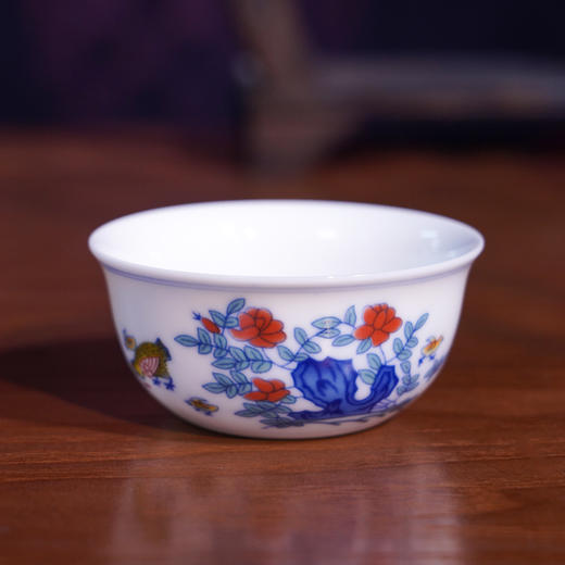 大明成化斗彩鸡缸杯 “当代督陶官”阳士琦大师监制 手握两亿捌，今年顶呱呱 商品图9