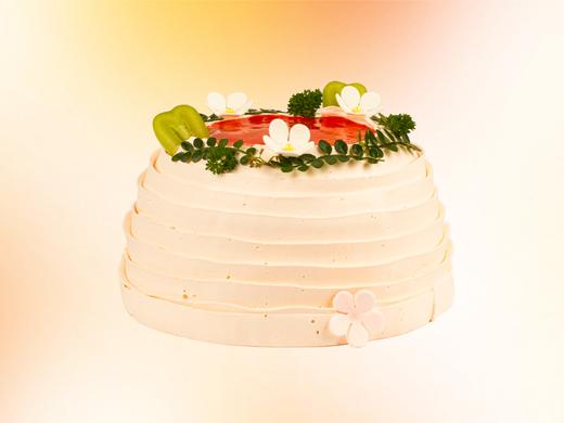 限时特卖【莓莓青提】新鲜青提蛋糕 下午茶生日蛋糕满满的草莓酱，适合4-6人食用。 商品图0