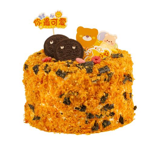 限时特卖【海苔肉松】满满的肉松海苔铺满整个蛋糕 下午茶生日蛋糕，适合4-6人食用。 商品图1