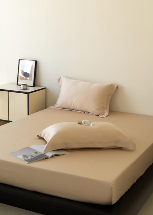 【天丝床笠-蓝湾系列】SCHIESSER LIVING  舒雅生活蓝湾系列天丝纯色单床笠,床垫（25cm厚度以内可用）16010117 商品图2