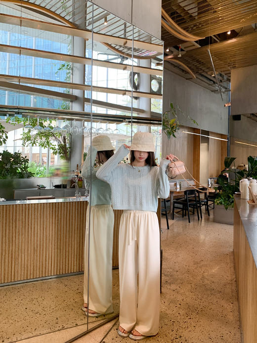 【169元任选2件】最后一波现货！2色圆领套头针织衫 商品图8