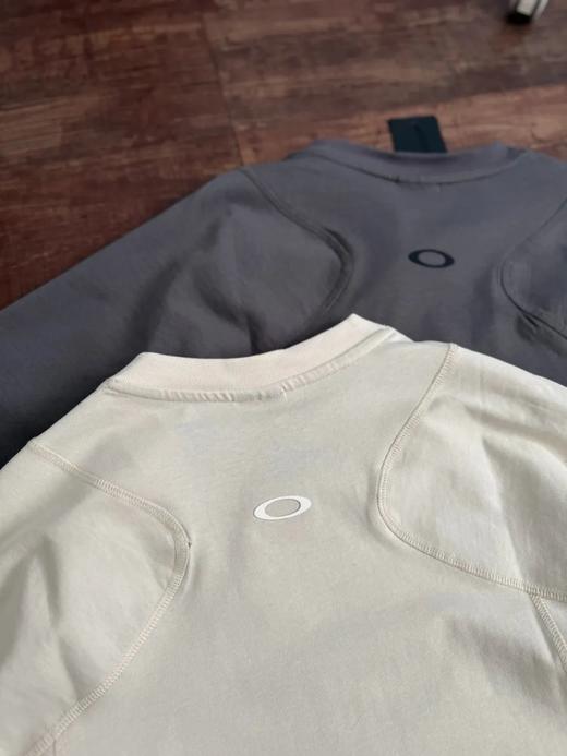 欧克利Oakley户外休闲硅胶logo短袖登山跑步运动速干T恤 商品图3