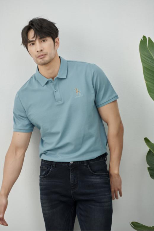 🔥专柜夏款品牌直发‼️【韩国🇰🇷🥳 NECHEER柏奥玛男士短袖polo衫系列绣花8927款】 ✅国际一线大牌，银泰、✨上海新天地在售，官方授权，💥正品防伪 商品图1