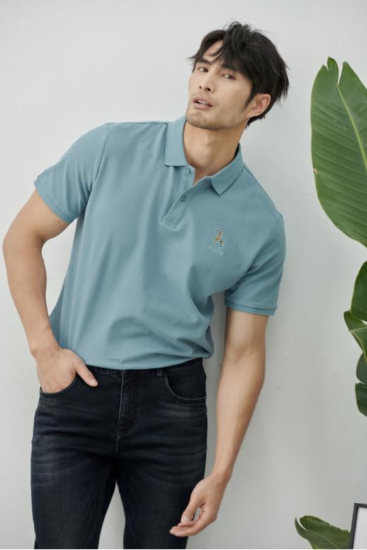 🔥专柜夏款品牌直发‼️【韩国🇰🇷🥳 NECHEER柏奥玛男士短袖polo衫系列绣花8927款】 ✅国际一线大牌，银泰、✨上海新天地在售，官方授权，💥正品防伪 商品图4