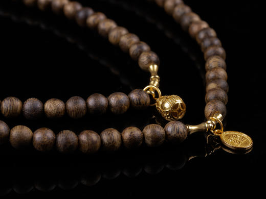 XY0238沉香+招财翡翠貔貅挂件 商品图6