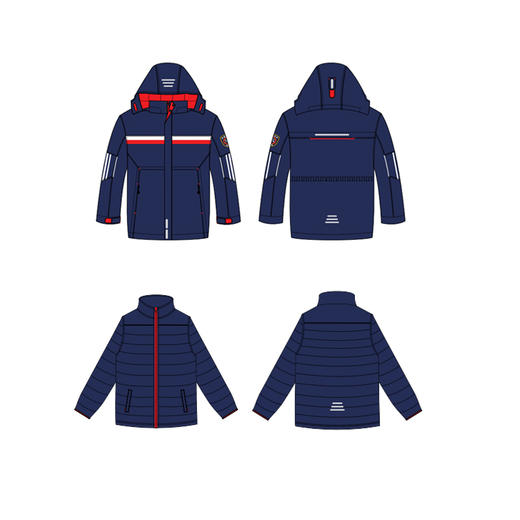 学勉中学—冲锋衣（可脱卸）（温馨提醒：冲锋衣上不配徽标，校徽需另外购买） 商品图0