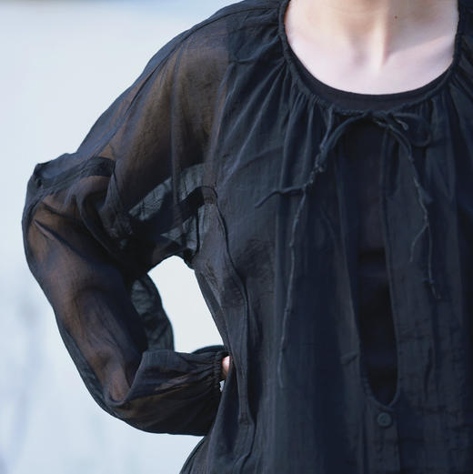 suaboo 两色长罩衫 商品图5