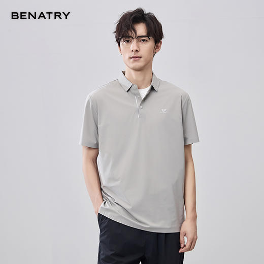 贝纳川夏季速干面料POLO ECF214103 商品图4
