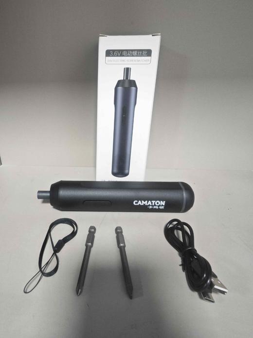 【货号03438】包邮省力款3.6V电动螺丝刀带批头迷你小型家用起字机充电螺丝刀 商品图3