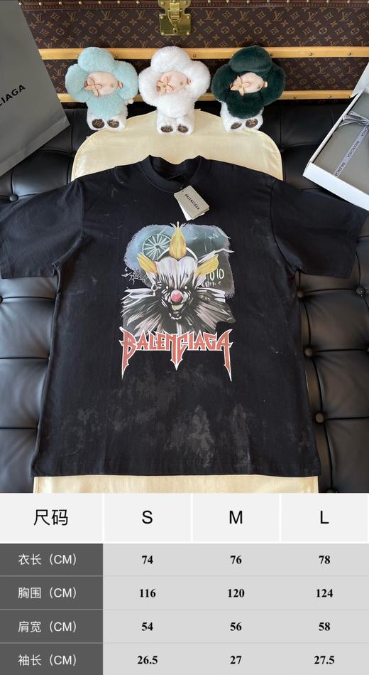 B家 小丑印花T恤 商品图1