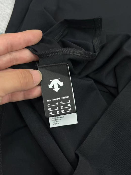 正品迪桑特高端黑标日常通勤男士polo衫，超声波压胶工艺，胸前暗扣处理 高端！尺码M-3XL 商品图12