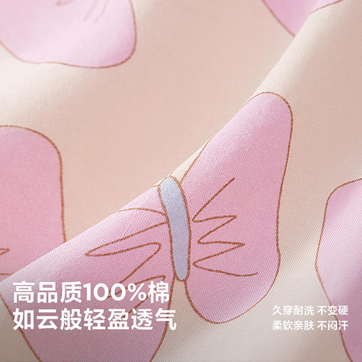 【艺术家联名】迷你巴拉短袖套装女童宝宝纯棉亲肤甜美短裤 商品图3